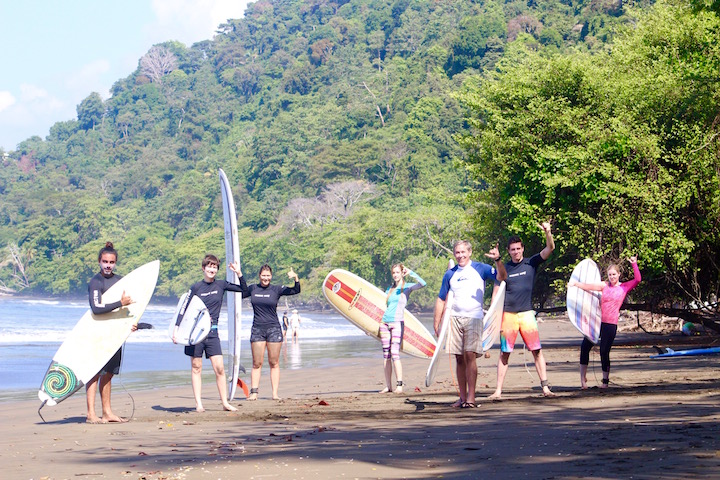 A day at Sunset Surf Camp in Dominical